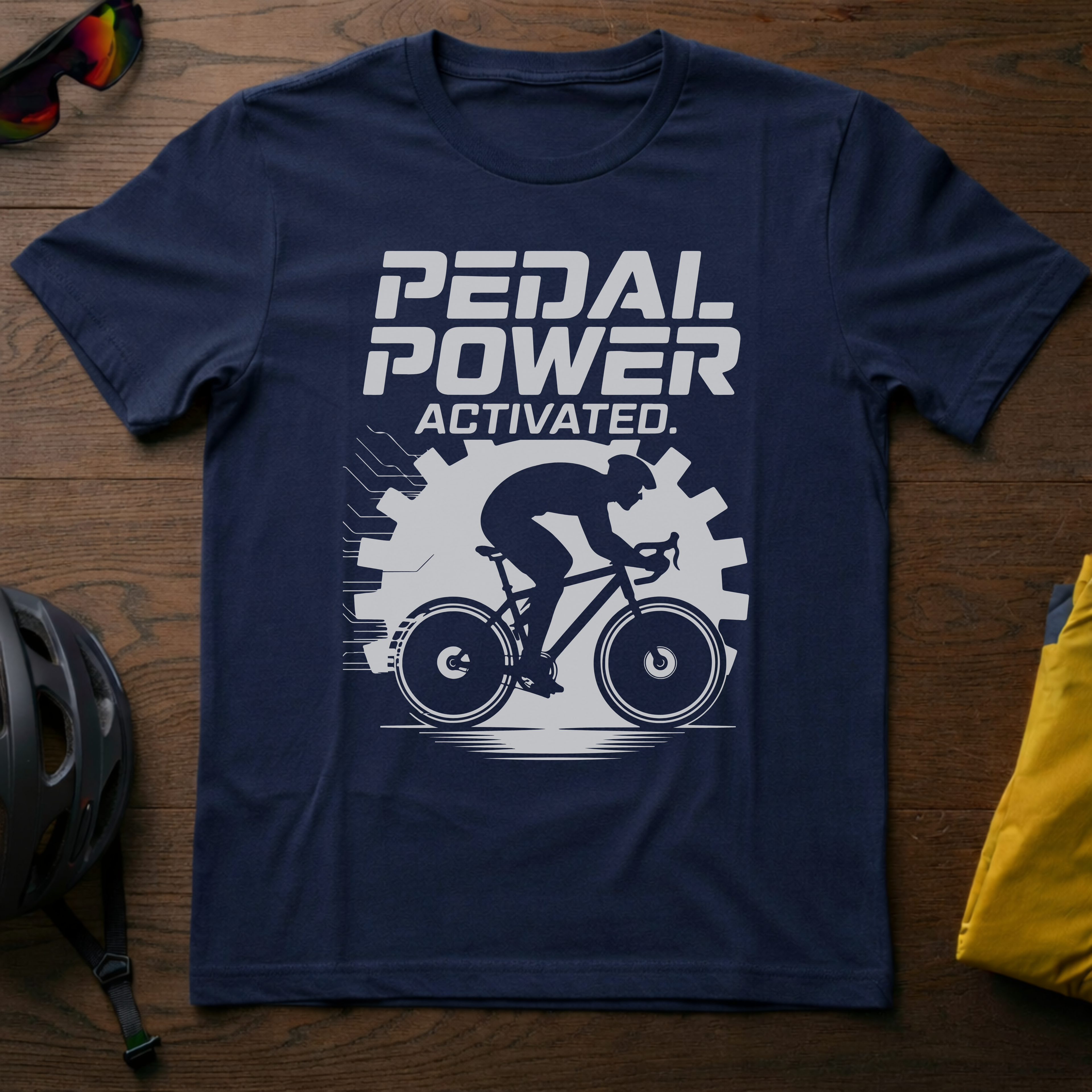 Pedal Power Activated Tee - Chainline Collective