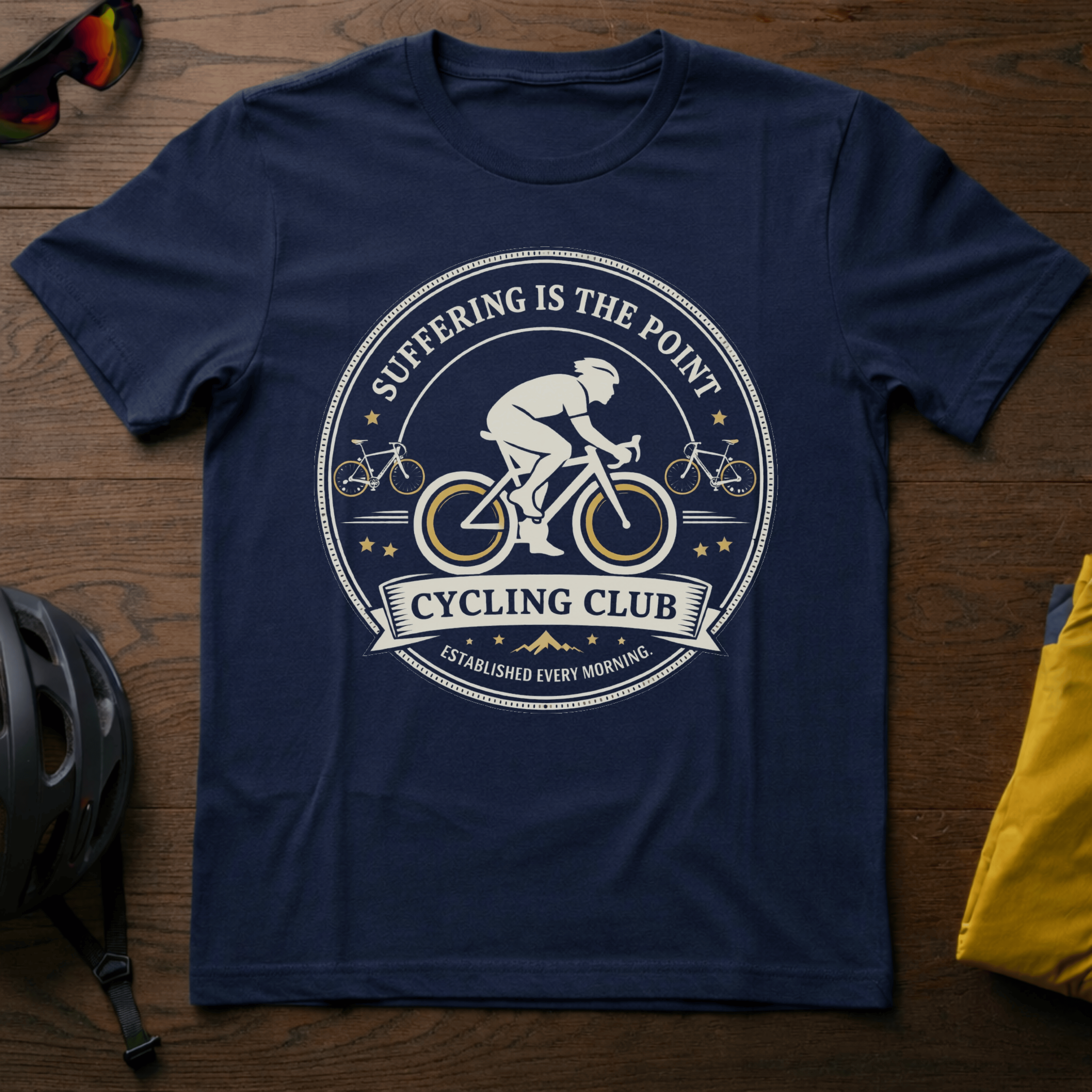 Suffering is the Point Cycling Club Tee - Chainline Collective