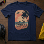 Bicycle on the Beach at Sunset - Chainline Collective