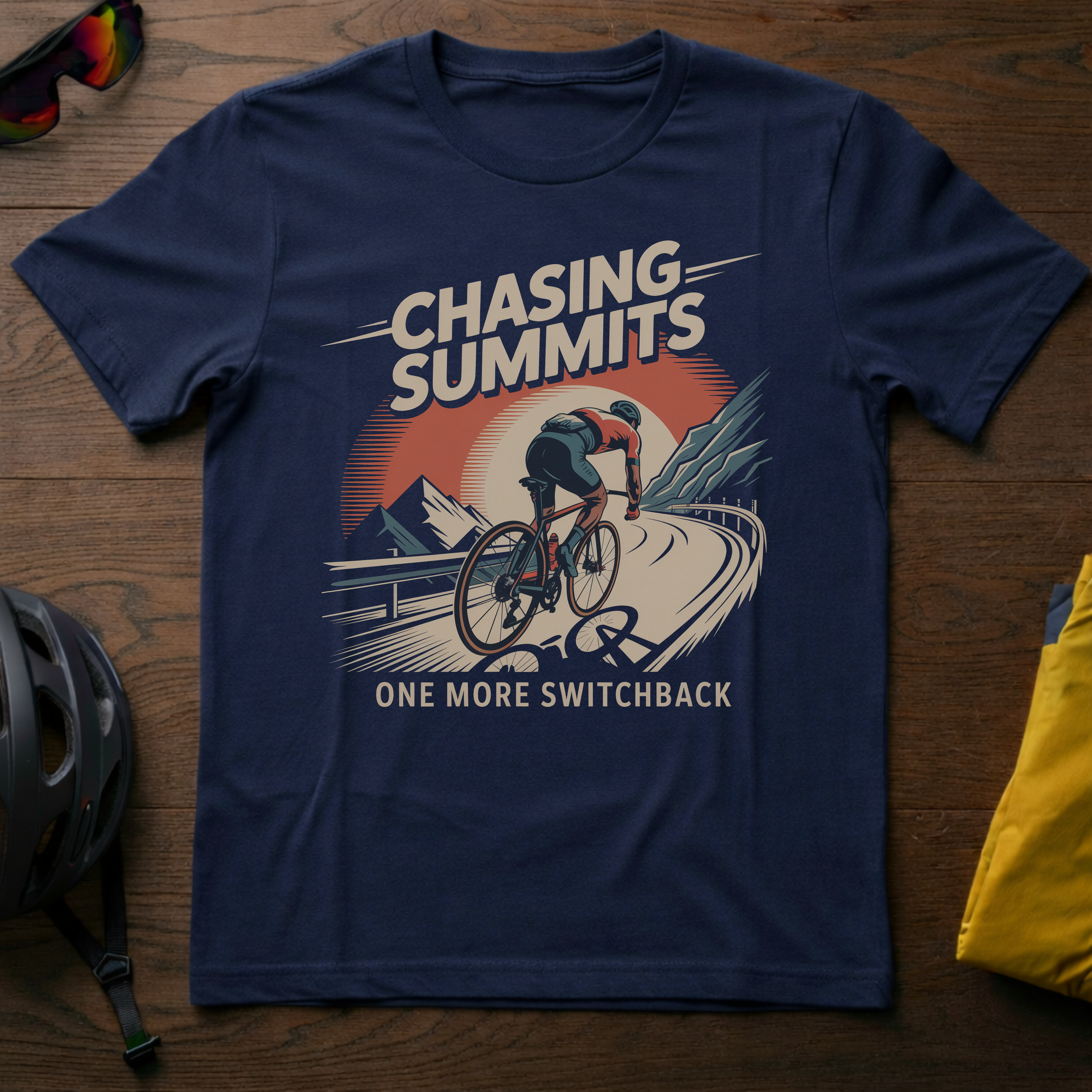 Chasing Summits Tee - Chainline Collective