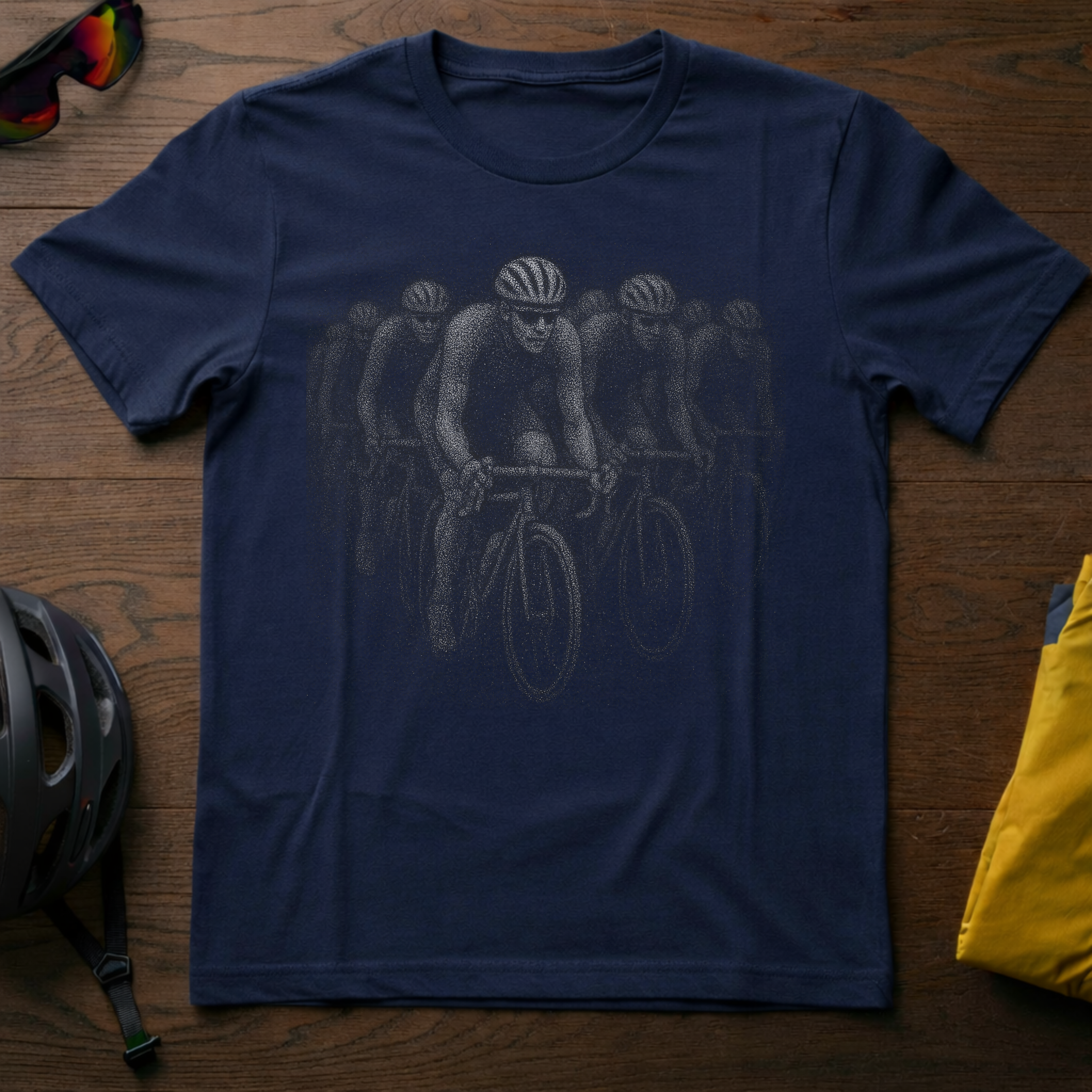 Particle-Dot Peloton Tee - Chainline Collective