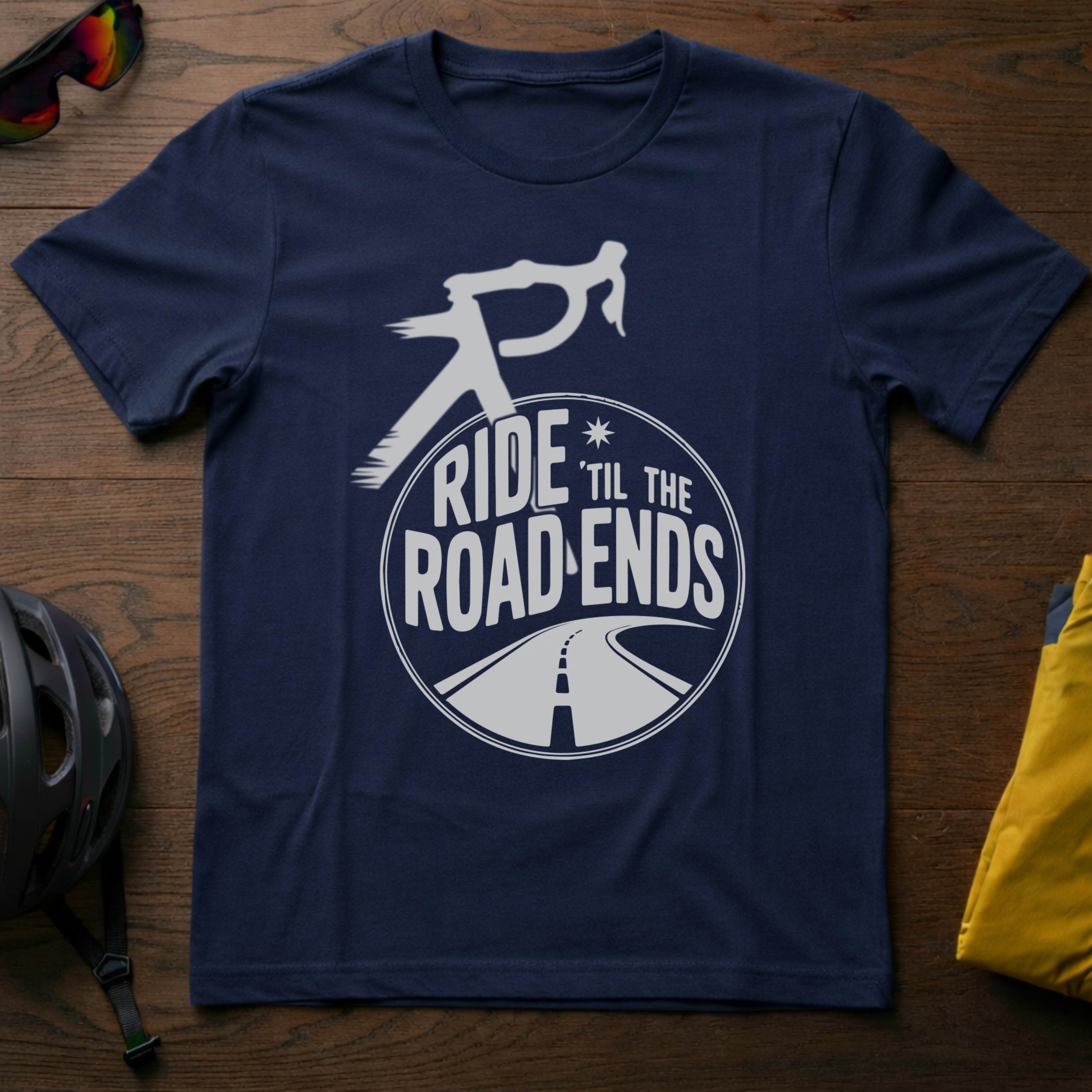 Ride 'Til the Road Ends Tee - Chainline Collective