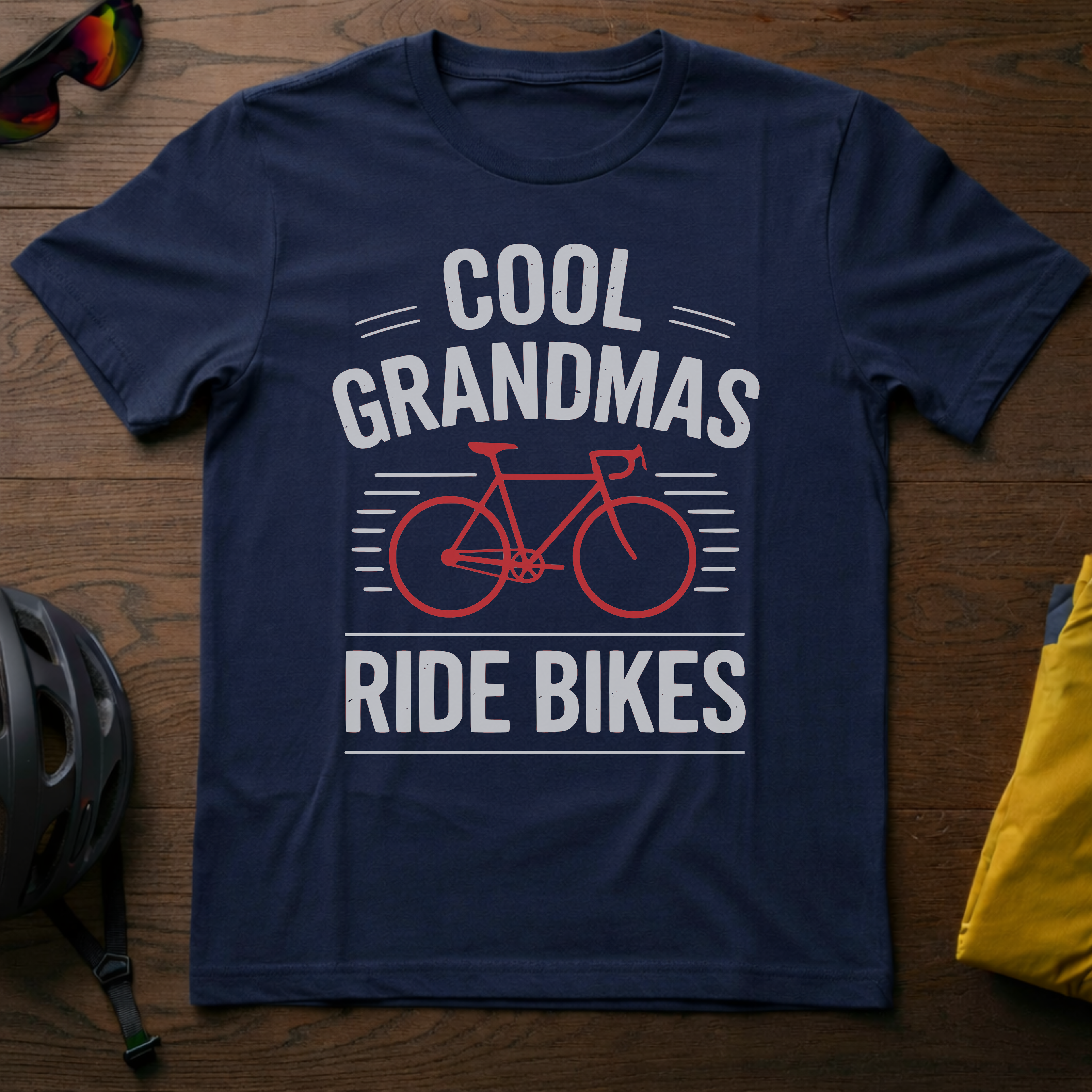 Cool Grandmas Ride Bikes Tee - Chainline Collective