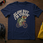 "Slow But I’m Vibin'" Turtle Tee - Chainline Collective