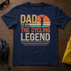Dad: The Man, The Myth, The Cycling Legend Tee - Chainline Collective