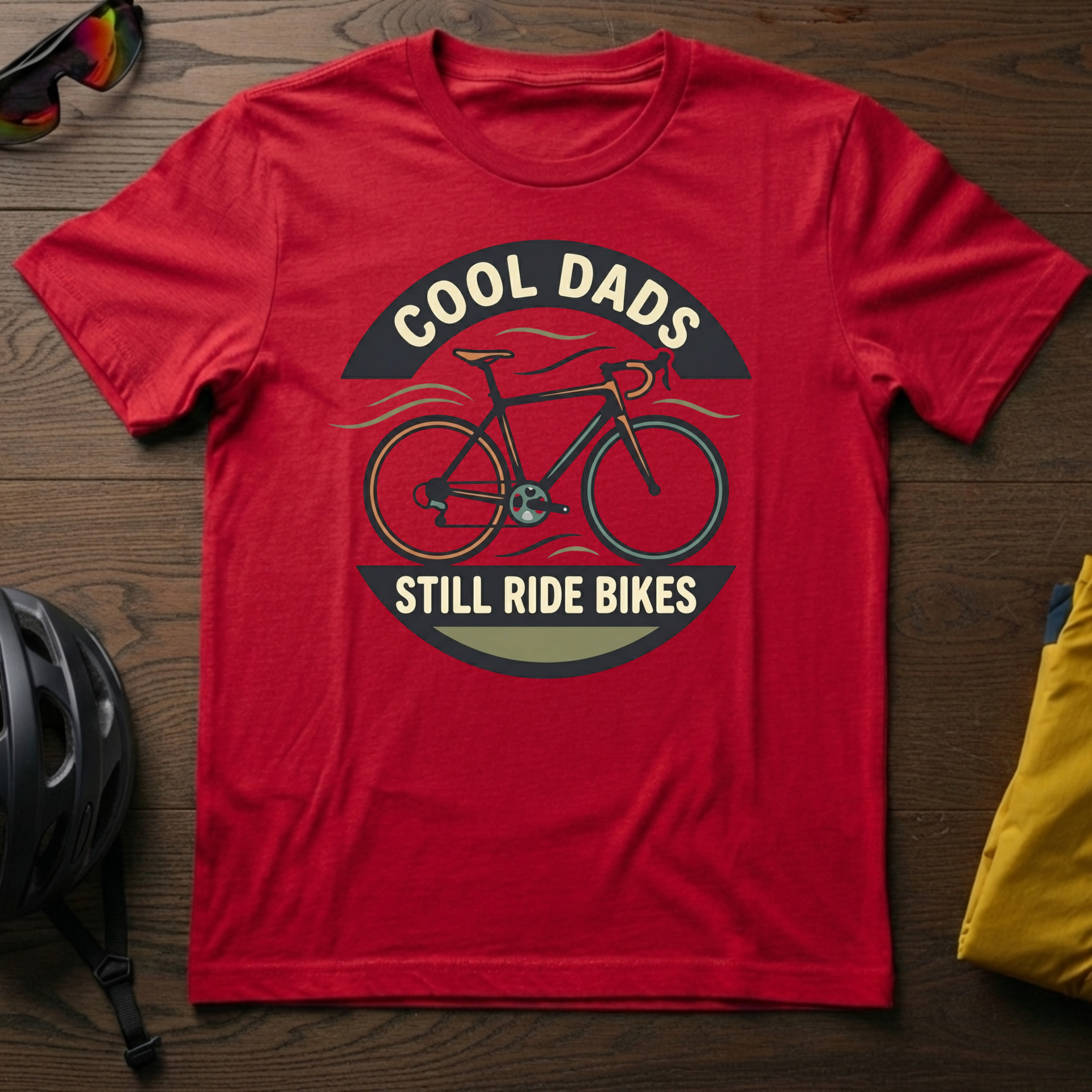 Cool Dads Still Ride Bikes Tee - Chainline Collective