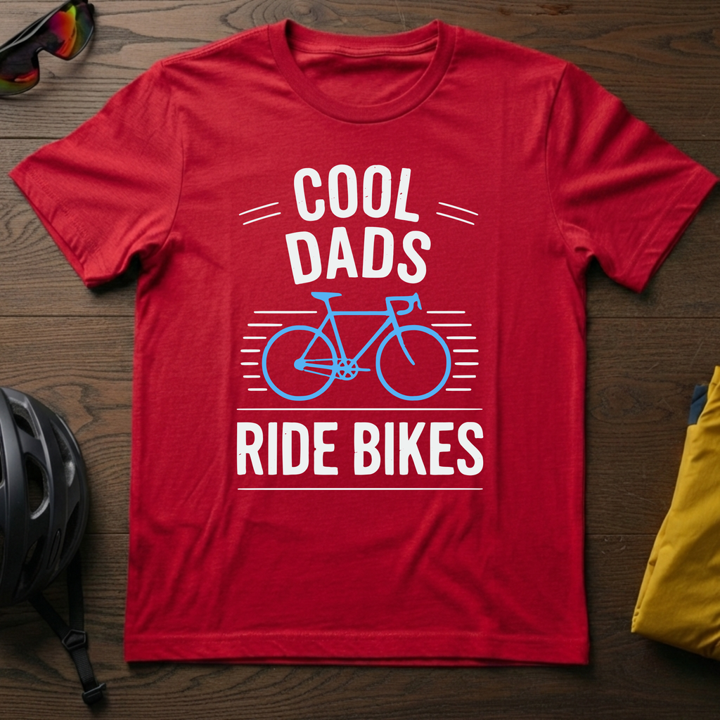 "Cool Dads Ride Bikes" Tee - Chainline Collective