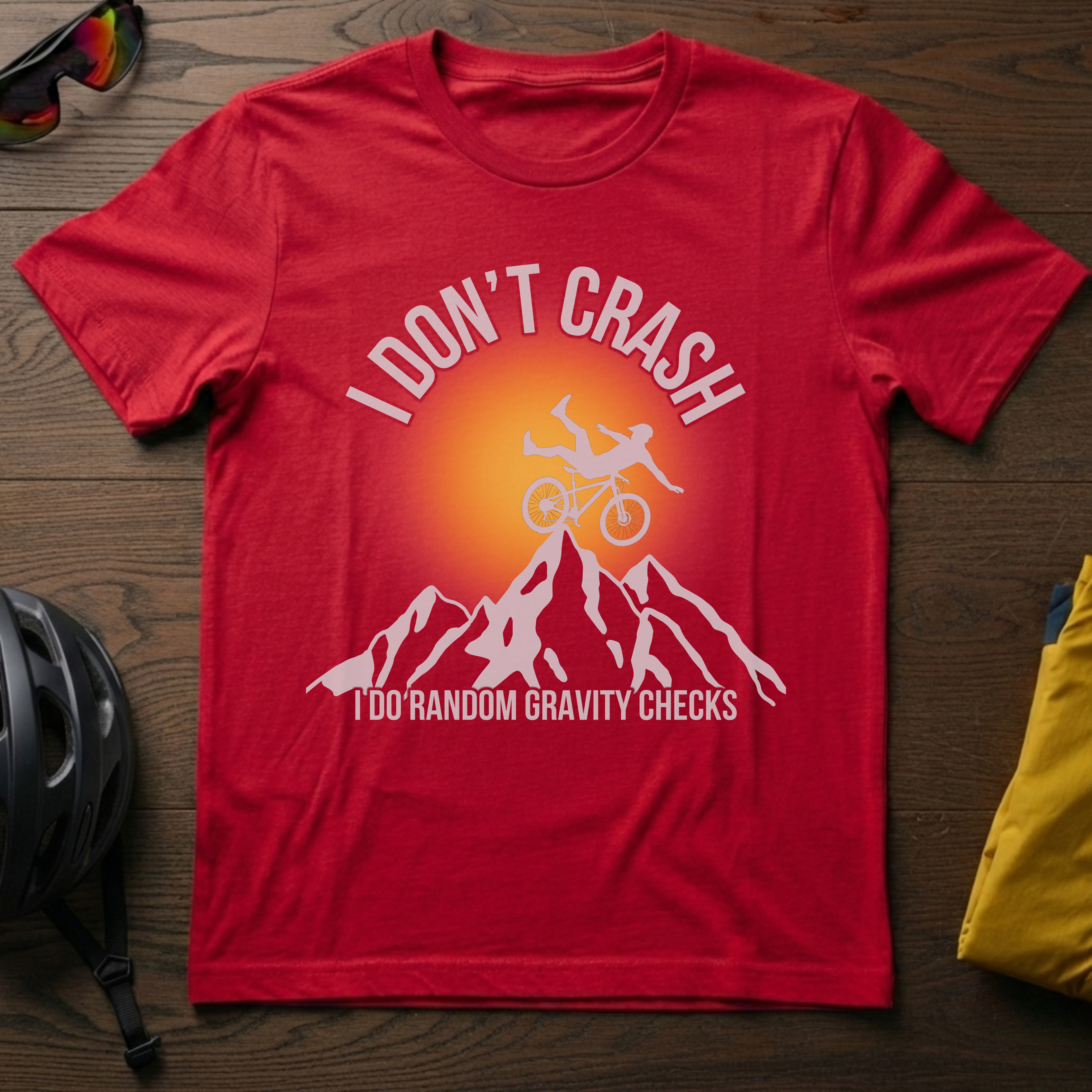 I Don't Crash, I Do Random Gravity Checks - Chainline Collective