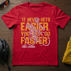 It Never Gets Easier. You Just Go Faster. - Chainline Collective