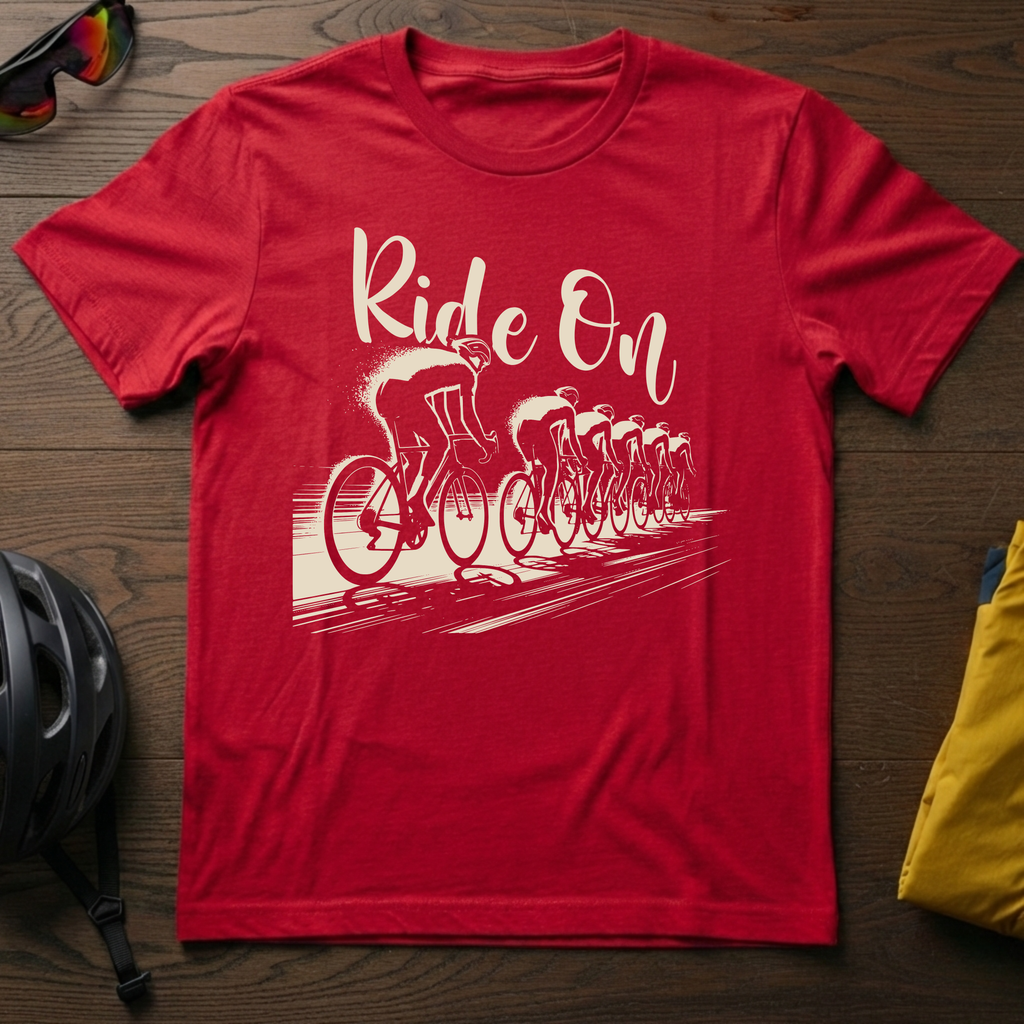"Ride On" Paceline Tee - Chainline Collective