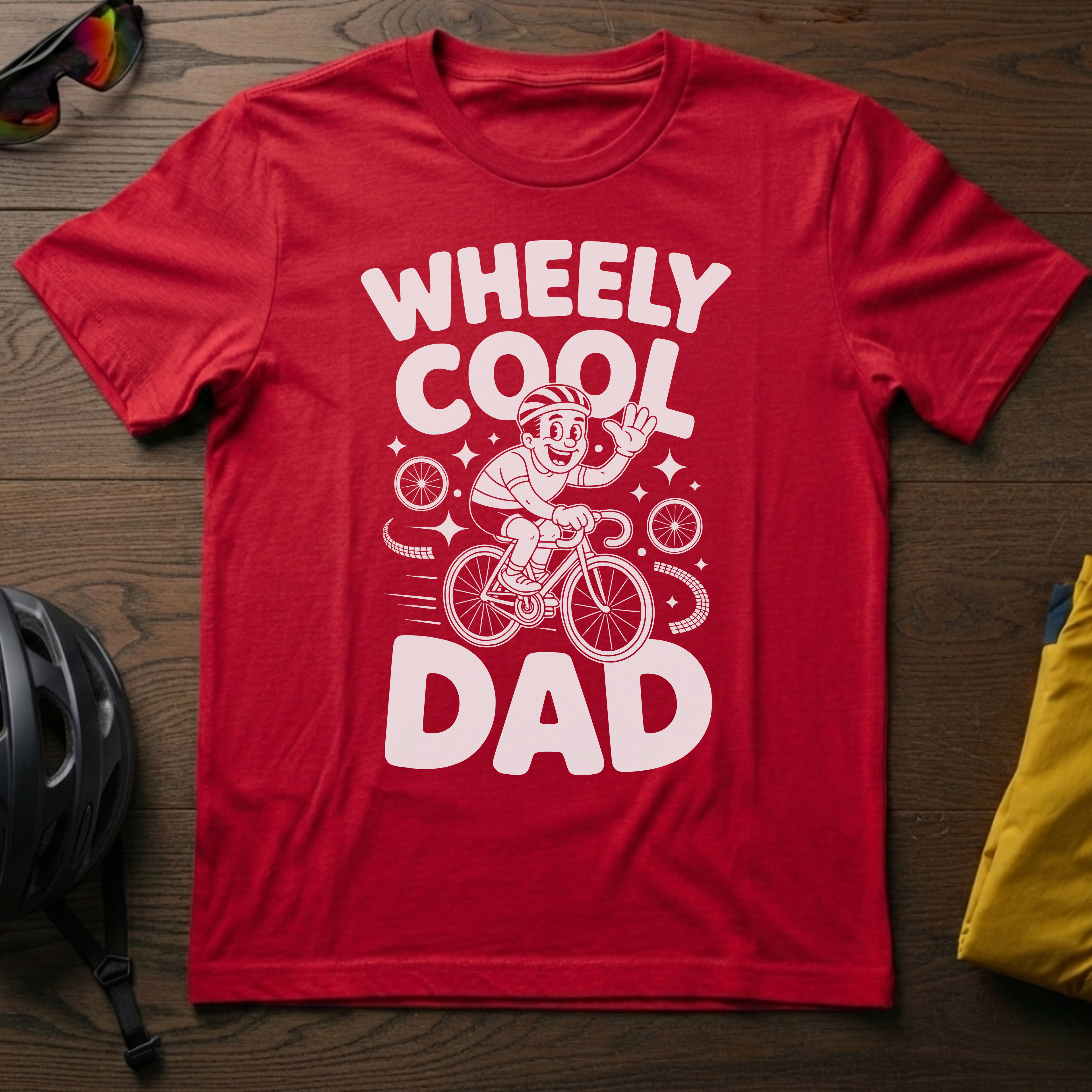 Wheely Cool Dad Tee - Chainline Collective