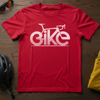 Bike Typography Art Tee - Chainline Collective