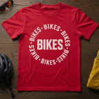 "Bikes" Logo-Style Tee - Chainline Collective