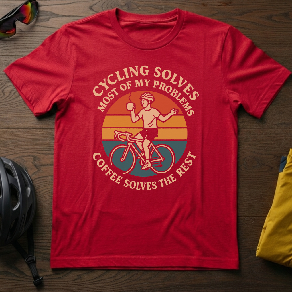 Cycling Solves Most of my Problems. Coffee Solves the Rest - Chainline Collective