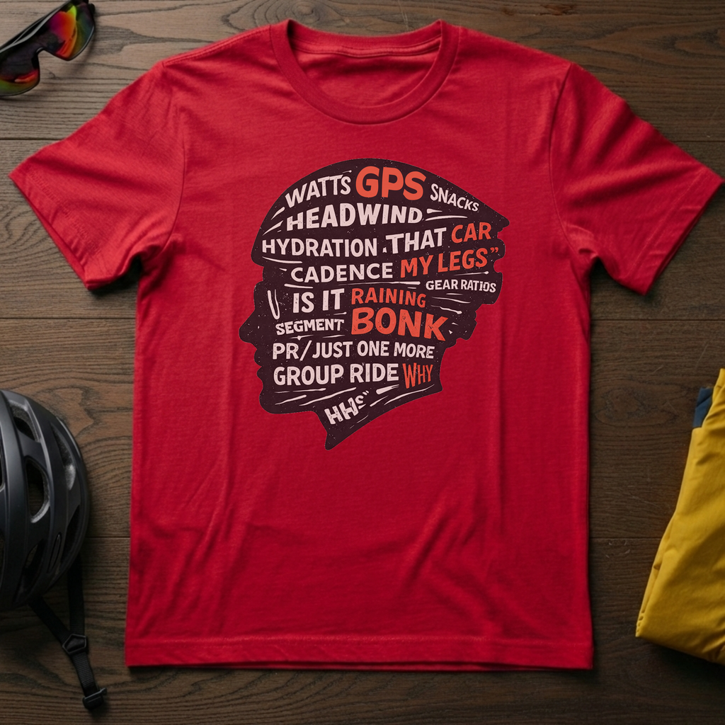 The Mind of a Cyclist Typography Tee - Chainline Collective