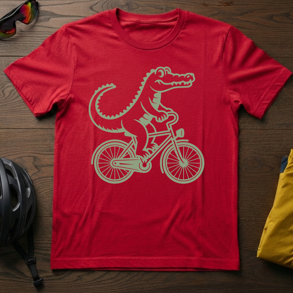 Gator on a Bike Tee - Chainline Collective