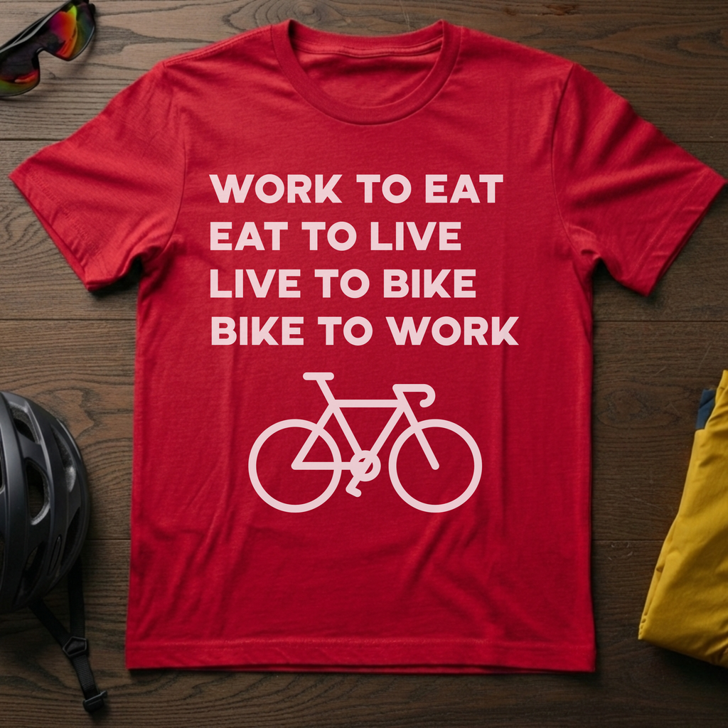 Work to Eat - Eat to Live - Live to Bike - Bike to Work - Chainline Collective