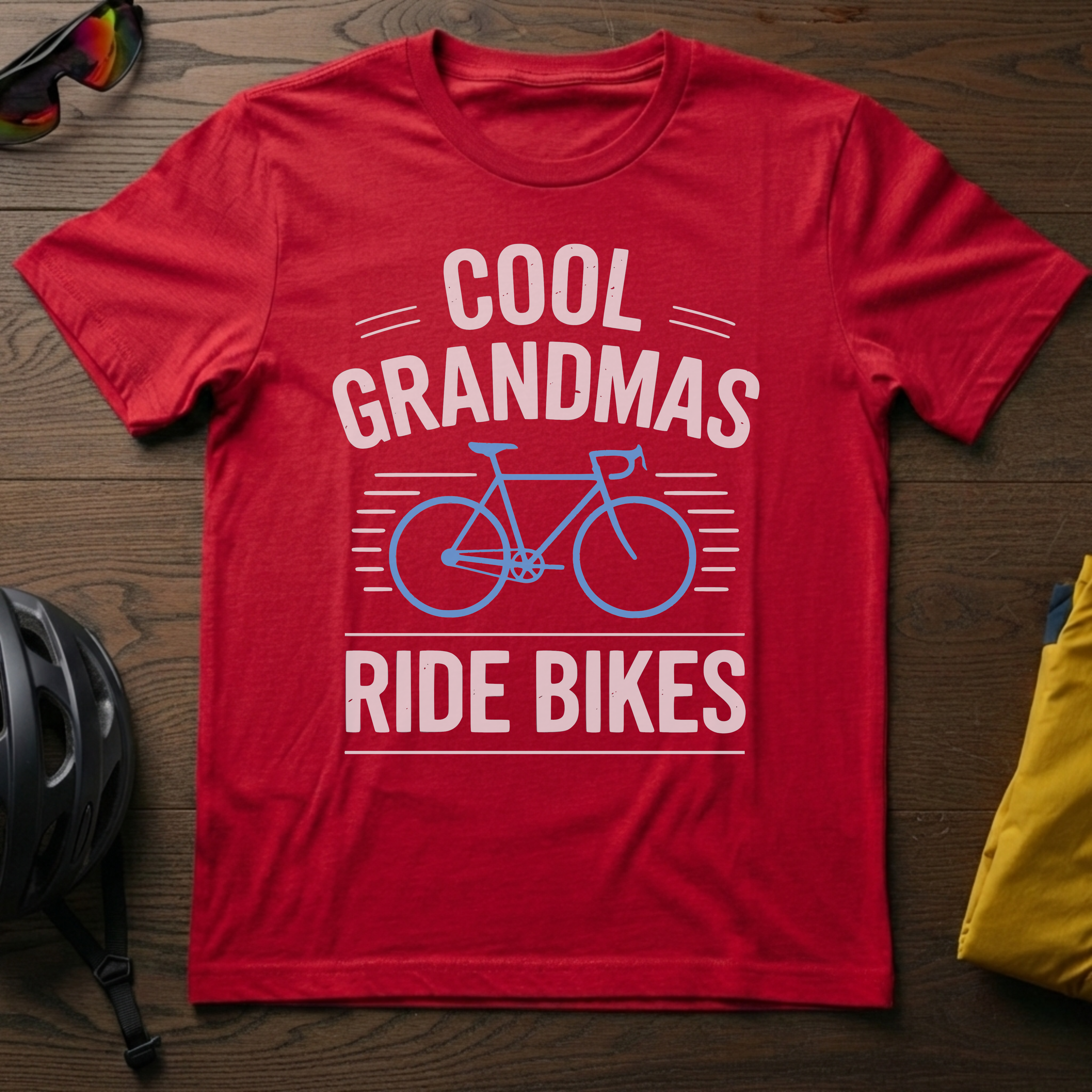 Cool Grandmas Ride Bikes Tee - Chainline Collective