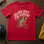 "Slow But I’m Vibin'" Turtle Tee - Chainline Collective