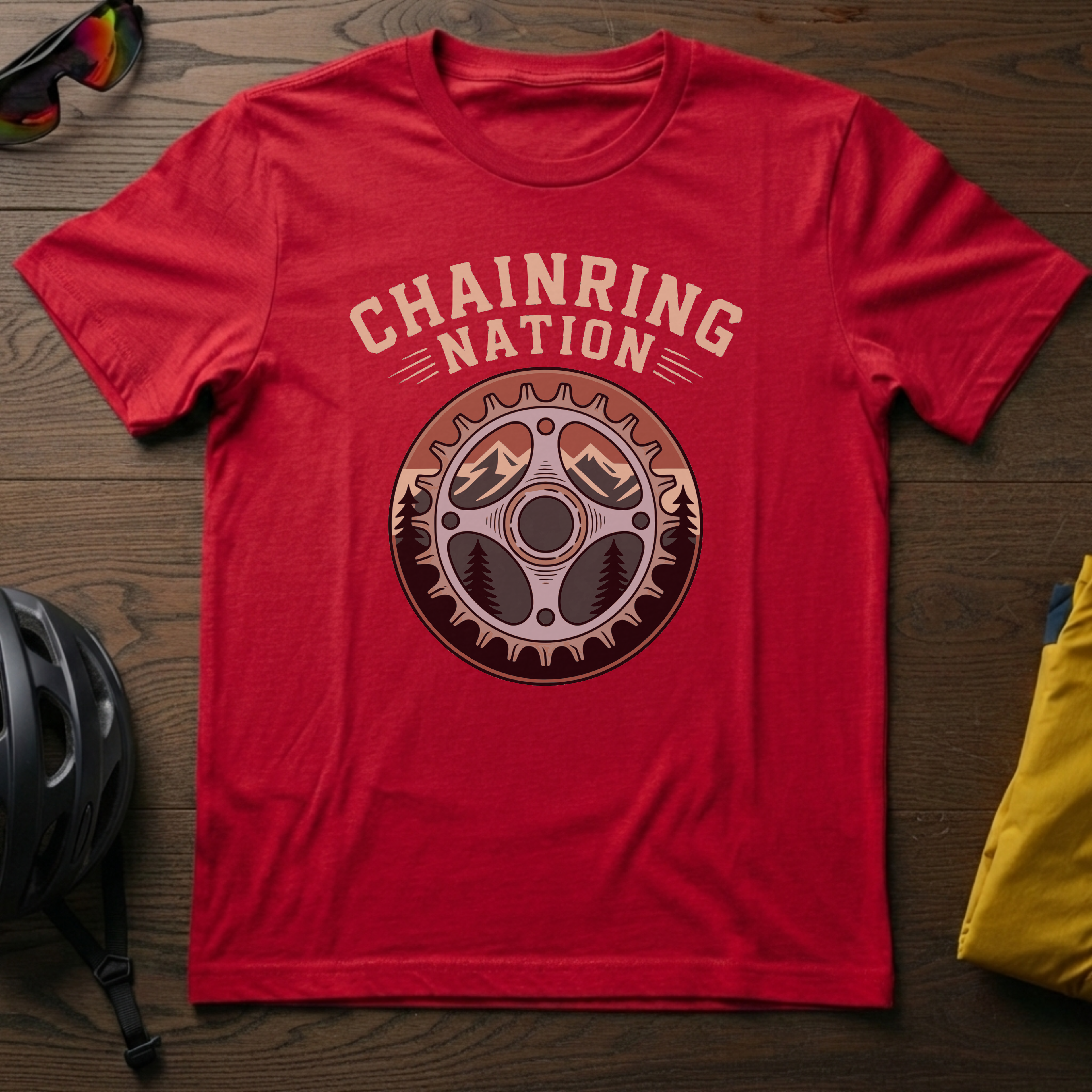 Chainring Nation Tee - Chainline Collective