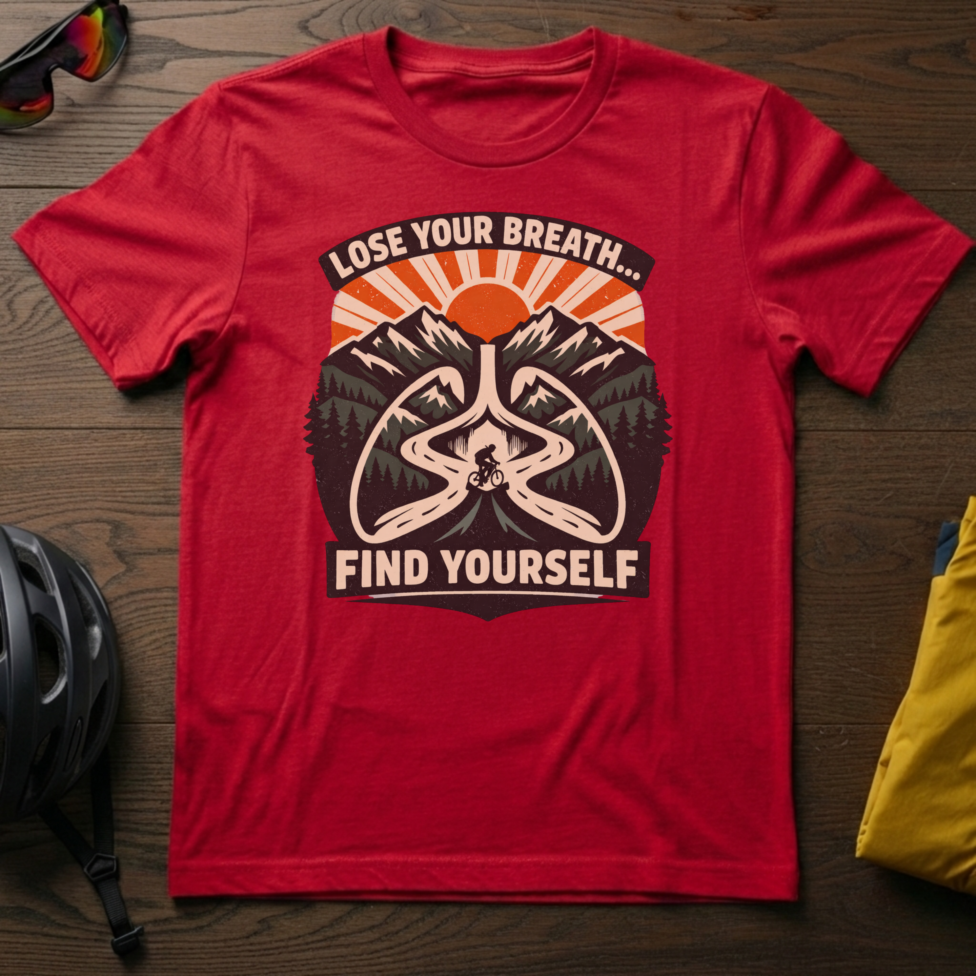 Lose Your Breath... Find Yourself Tee - Chainline Collective