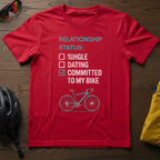 "Relationship Status: Committed to my Bike" T-Shirt - Chainline Collective