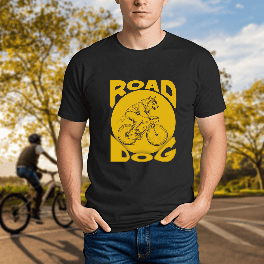 "Road Dog" - Cycling Husky - Chainline Collective