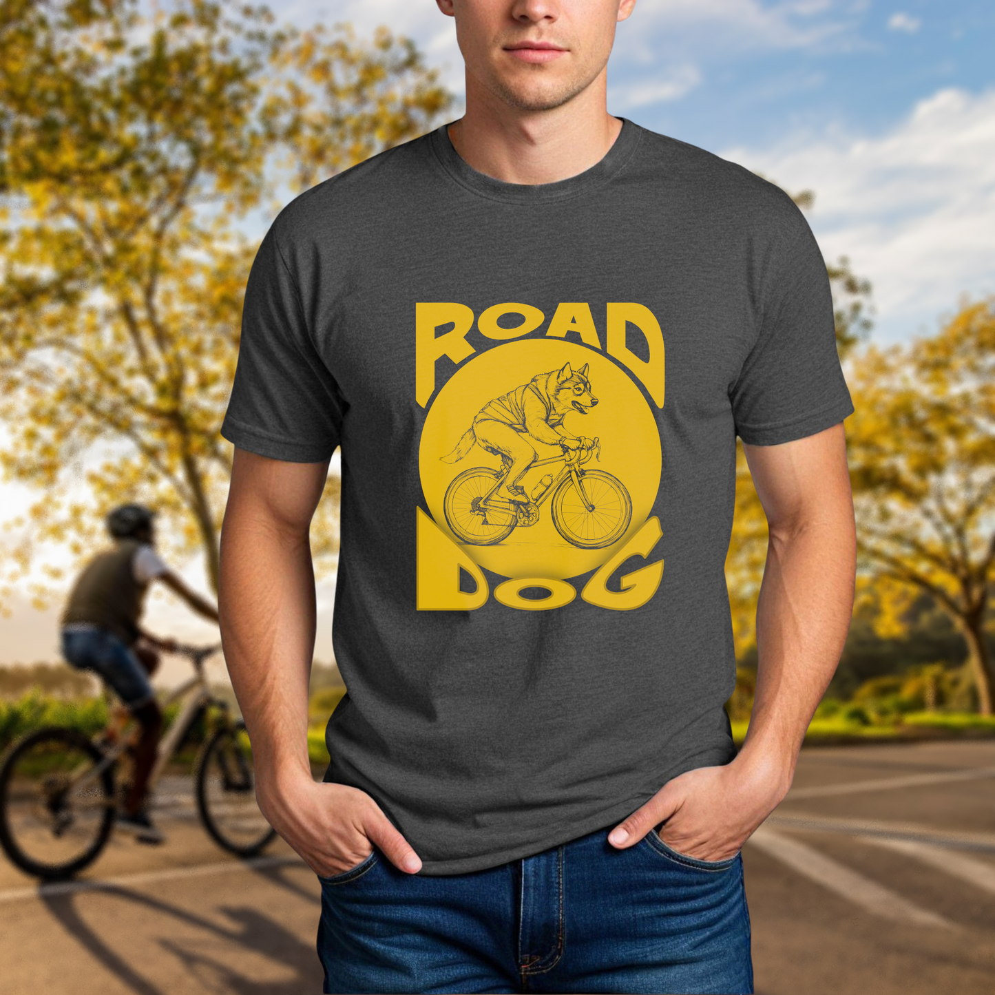 "Road Dog" - Cycling Husky - Chainline Collective