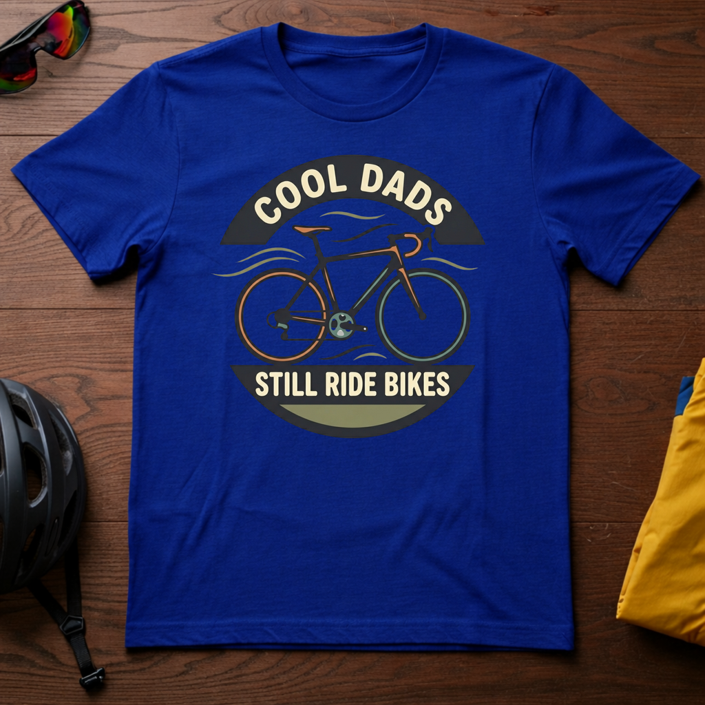 Cool Dads Still Ride Bikes Tee - Chainline Collective