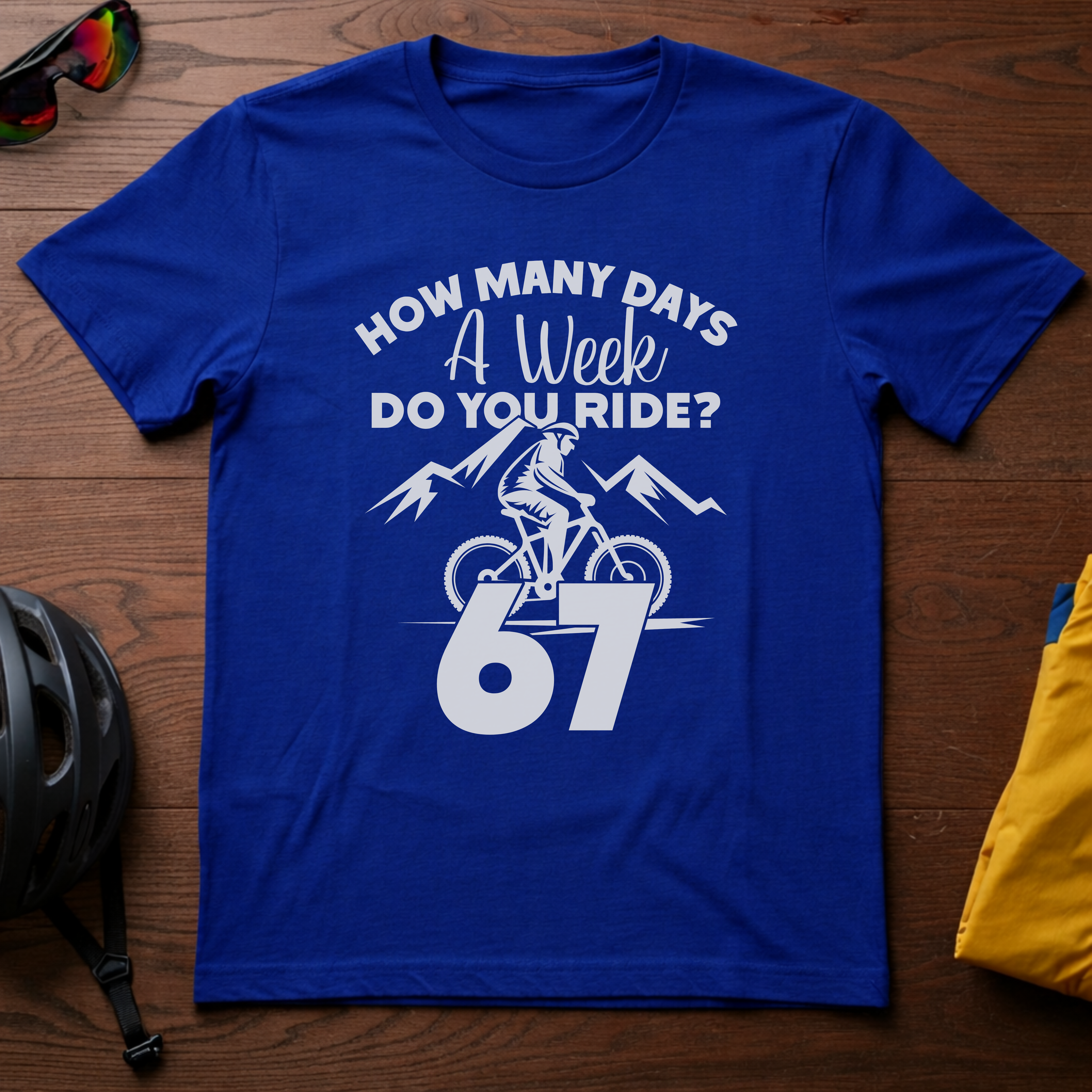 "How Many Days a Week do You Ride?" Tee - Chainline Collective