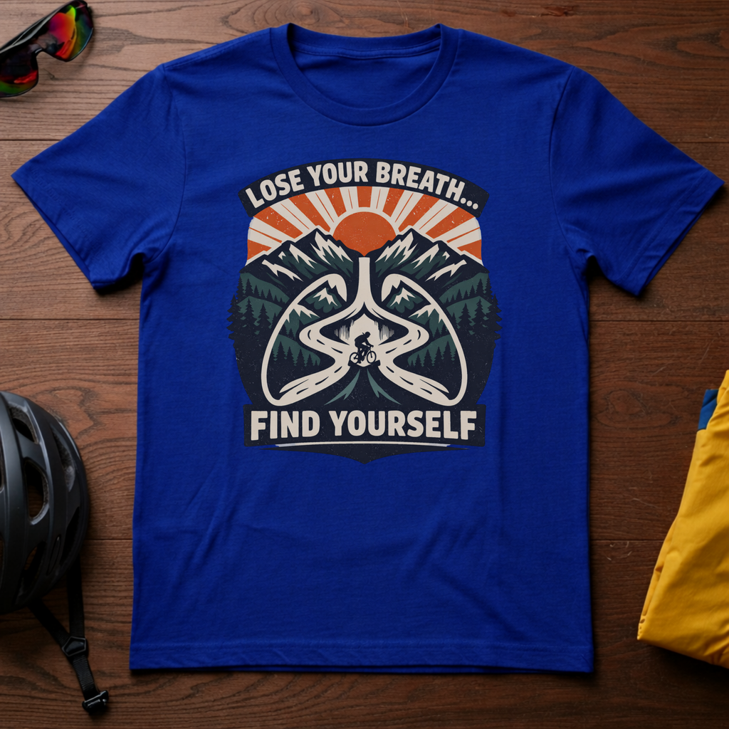 Lose Your Breath... Find Yourself Tee - Chainline Collective