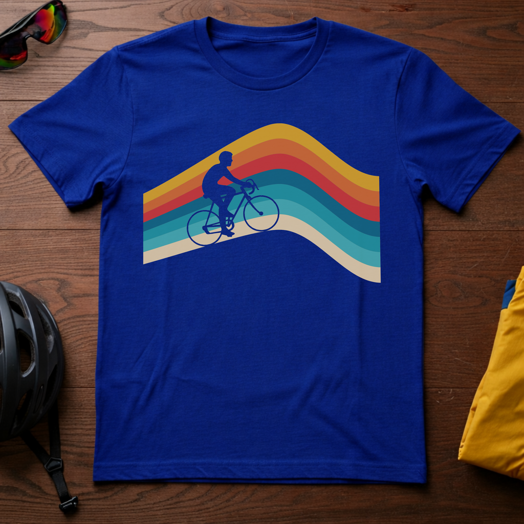 Road Biking Retro Rainbow - Chainline Collective