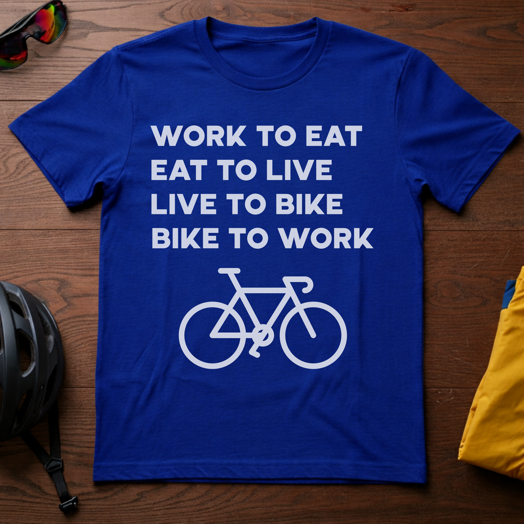 Work to Eat - Eat to Live - Live to Bike - Bike to Work - Chainline Collective