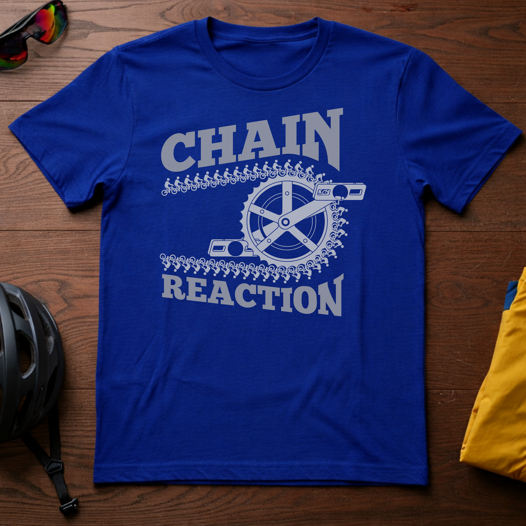 "Chain Reaction" Bike Chain Tee - Chainline Collective