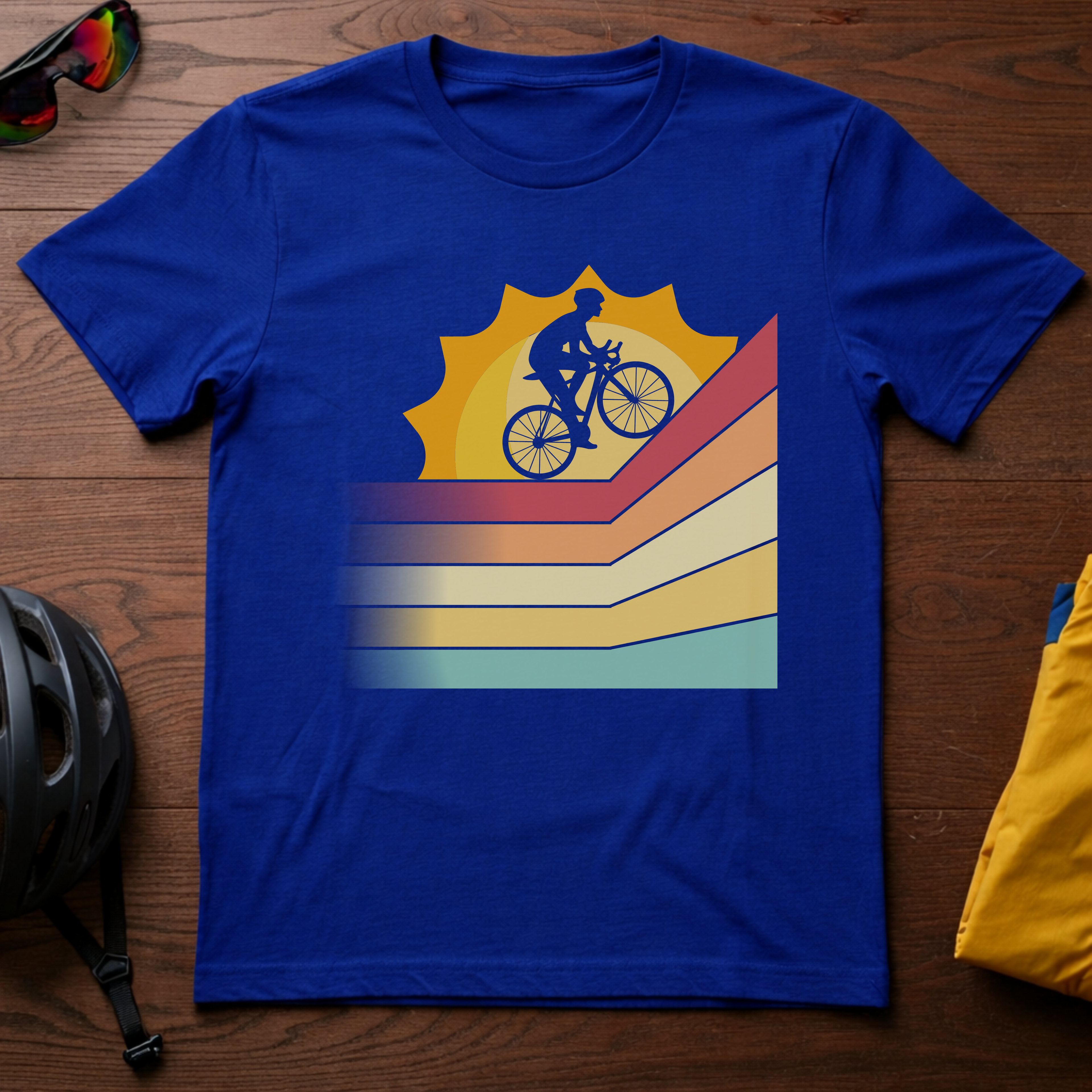 Cycling Sunrise Rainbow - Chainline Collective