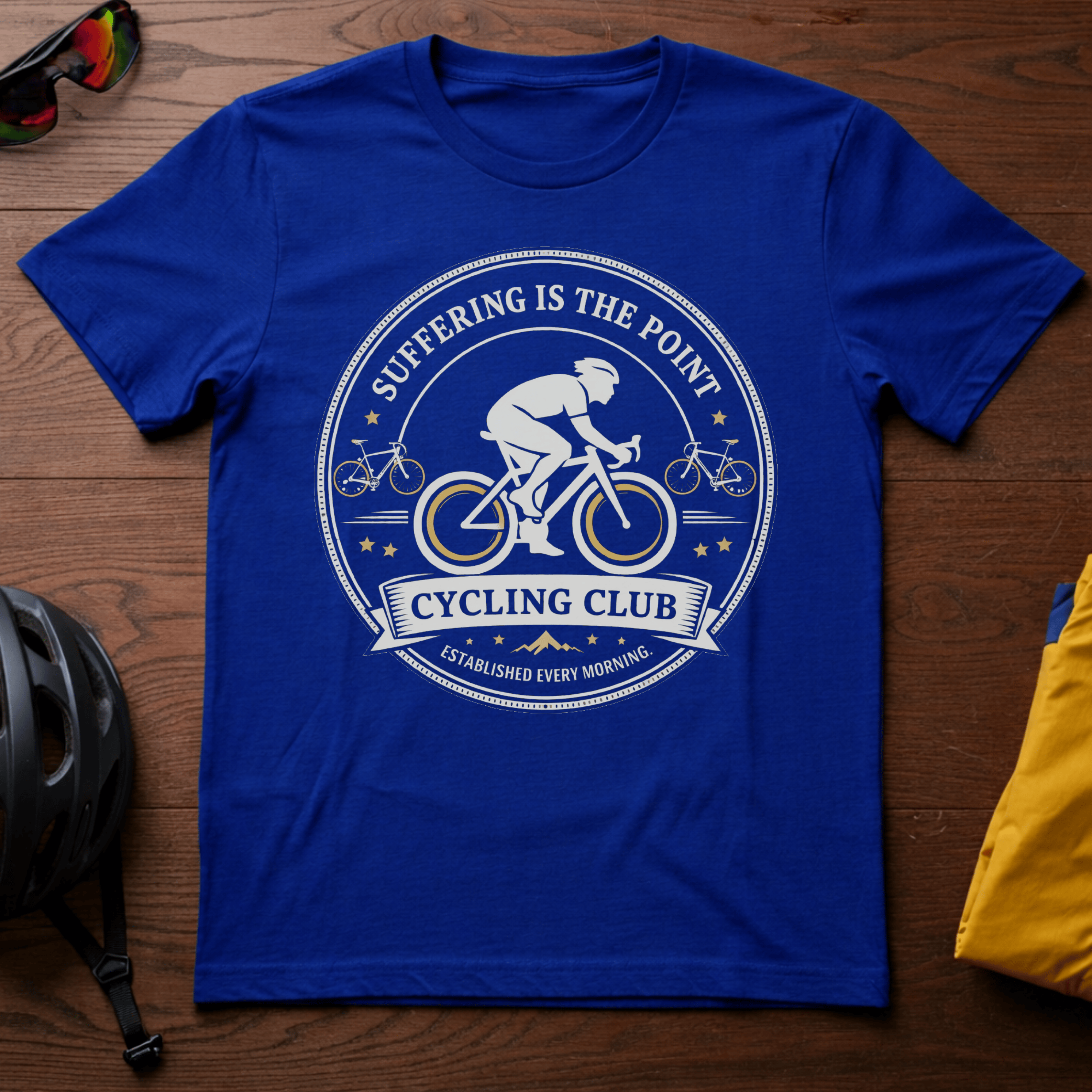 Suffering is the Point Cycling Club Tee - Chainline Collective