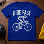 "Ride Fast" Road Cyclist Tee - Chainline Collective