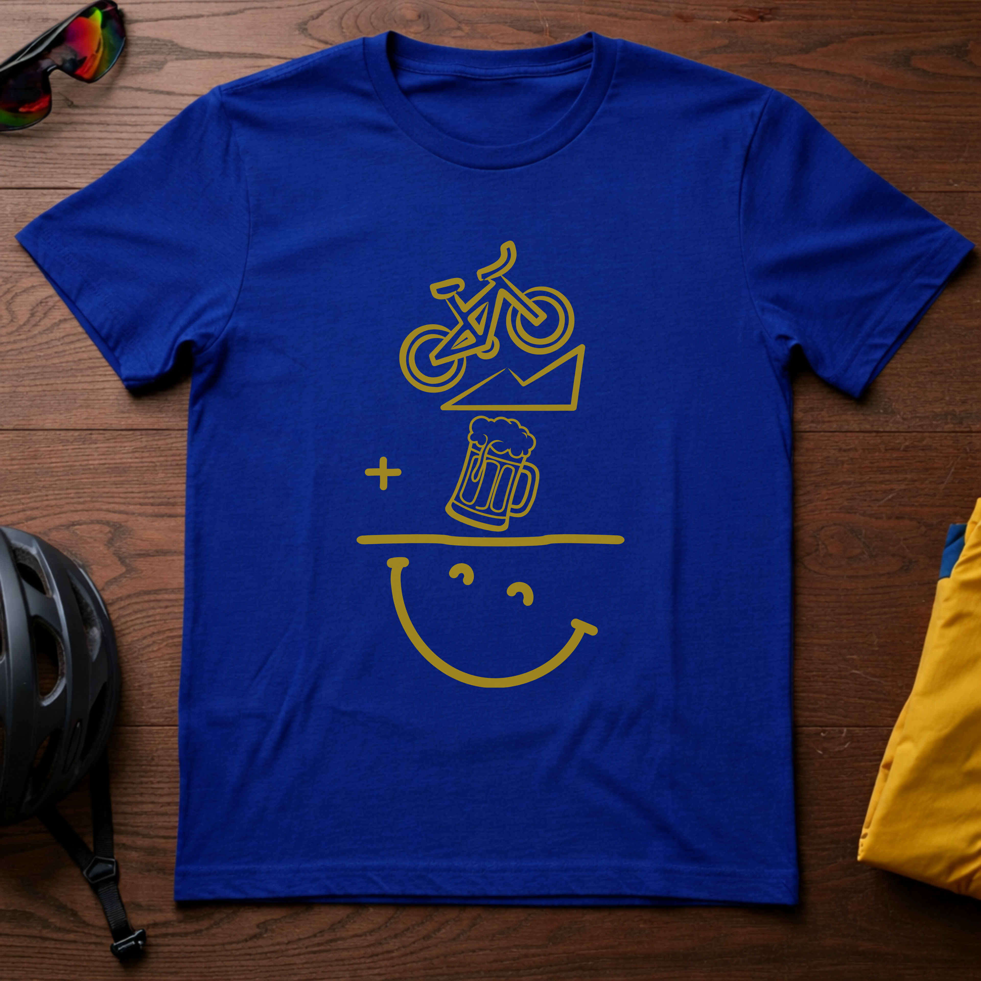 Mountain Bike + Beer = Happy - Chainline Collective