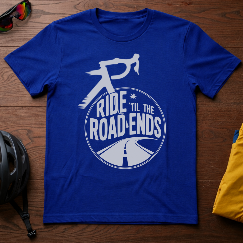 Ride 'Til the Road Ends Tee - Chainline Collective