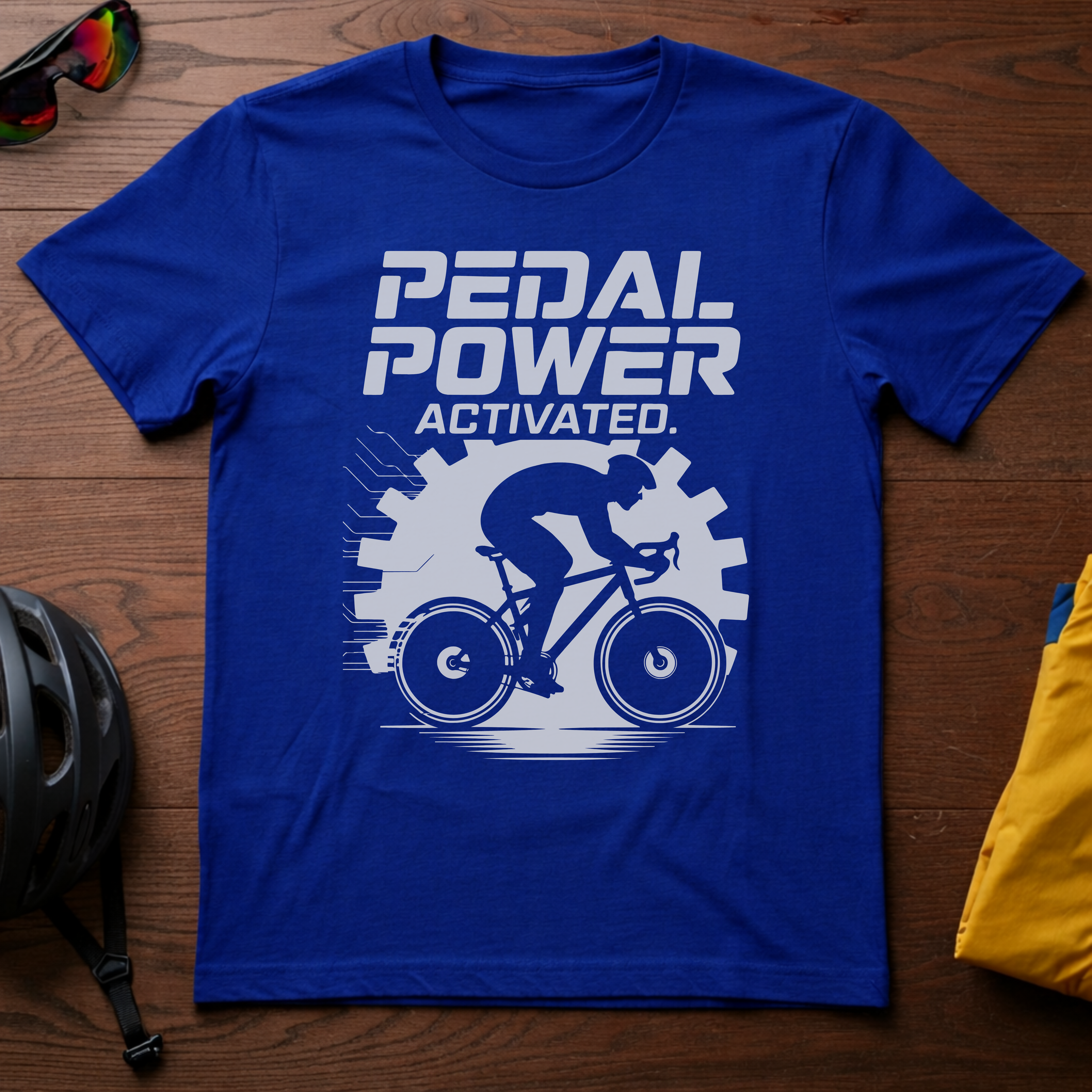 Pedal Power Activated Tee - Chainline Collective