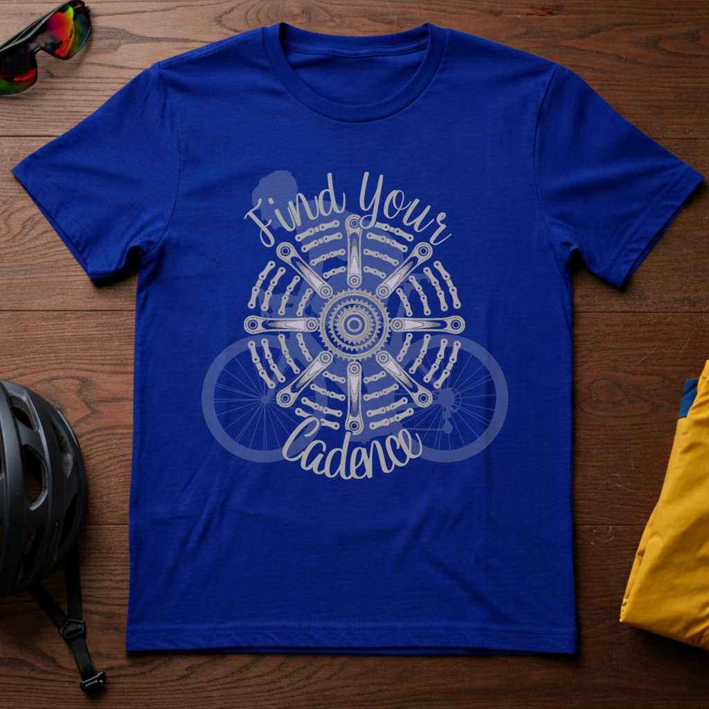 Find Your Cadence Mandala Tee - Chainline Collective