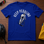 "Keep Pedaling" Road Cyclist Tee - Chainline Collective