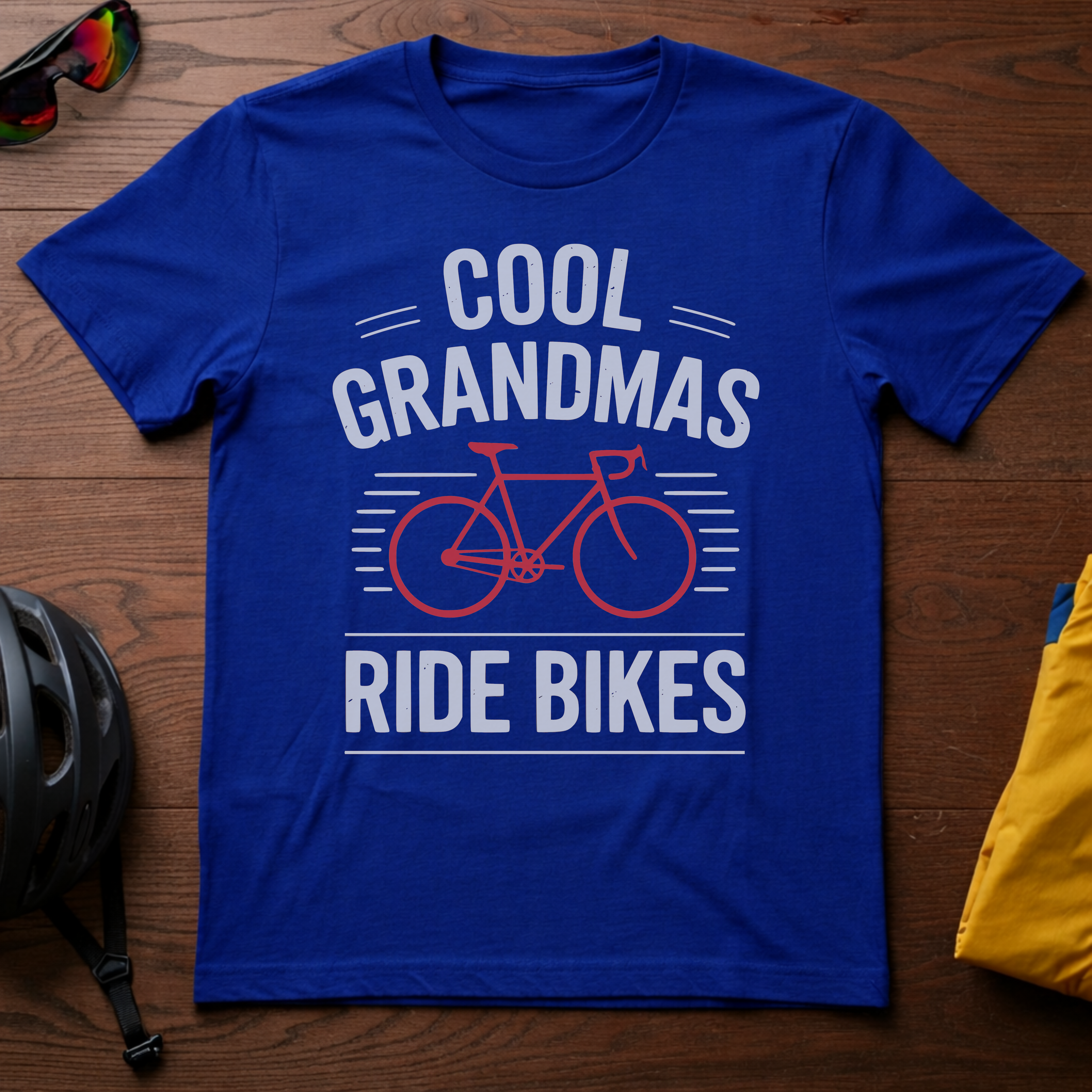 Cool Grandmas Ride Bikes Tee - Chainline Collective