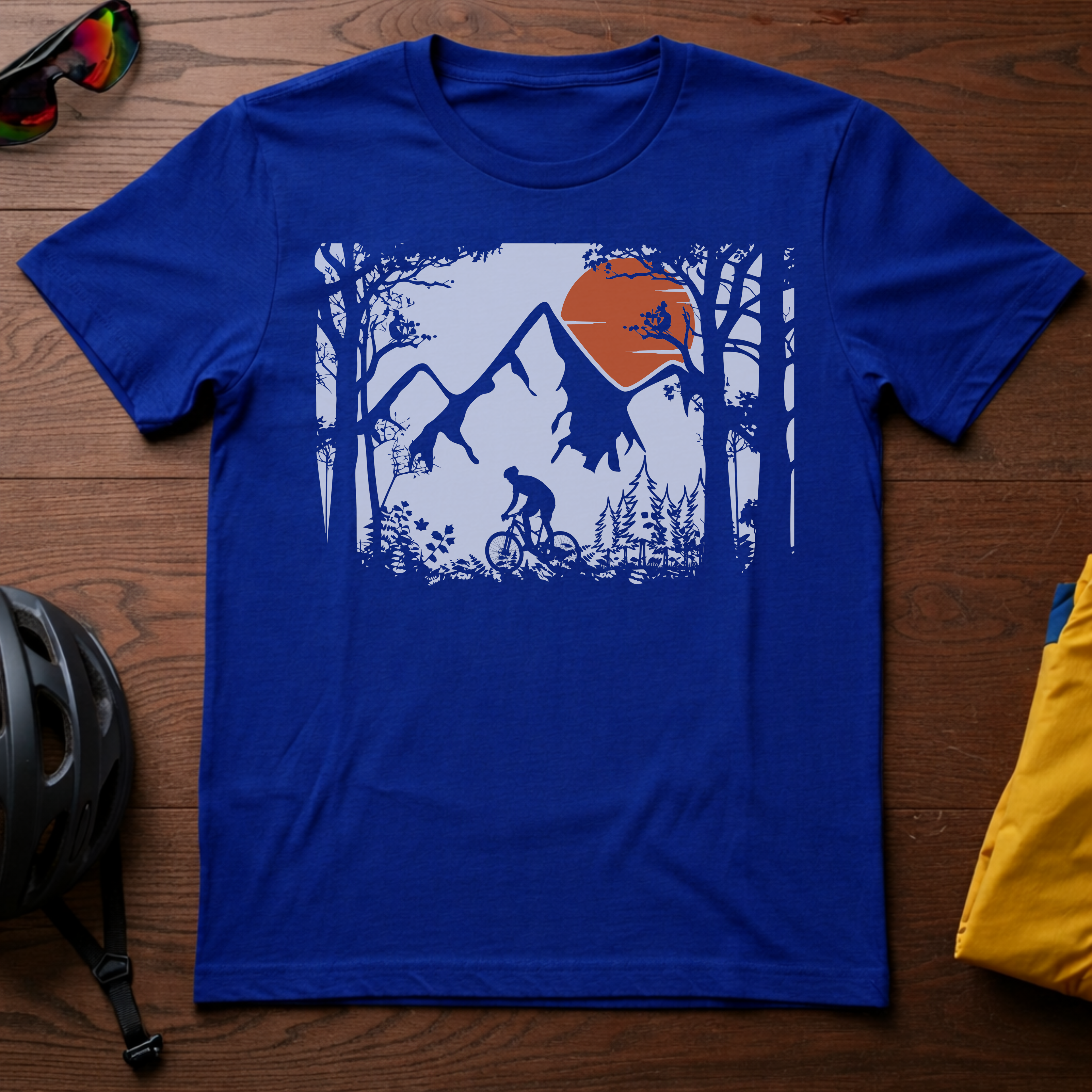 Mountain Biking at Sunset - Chainline Collective