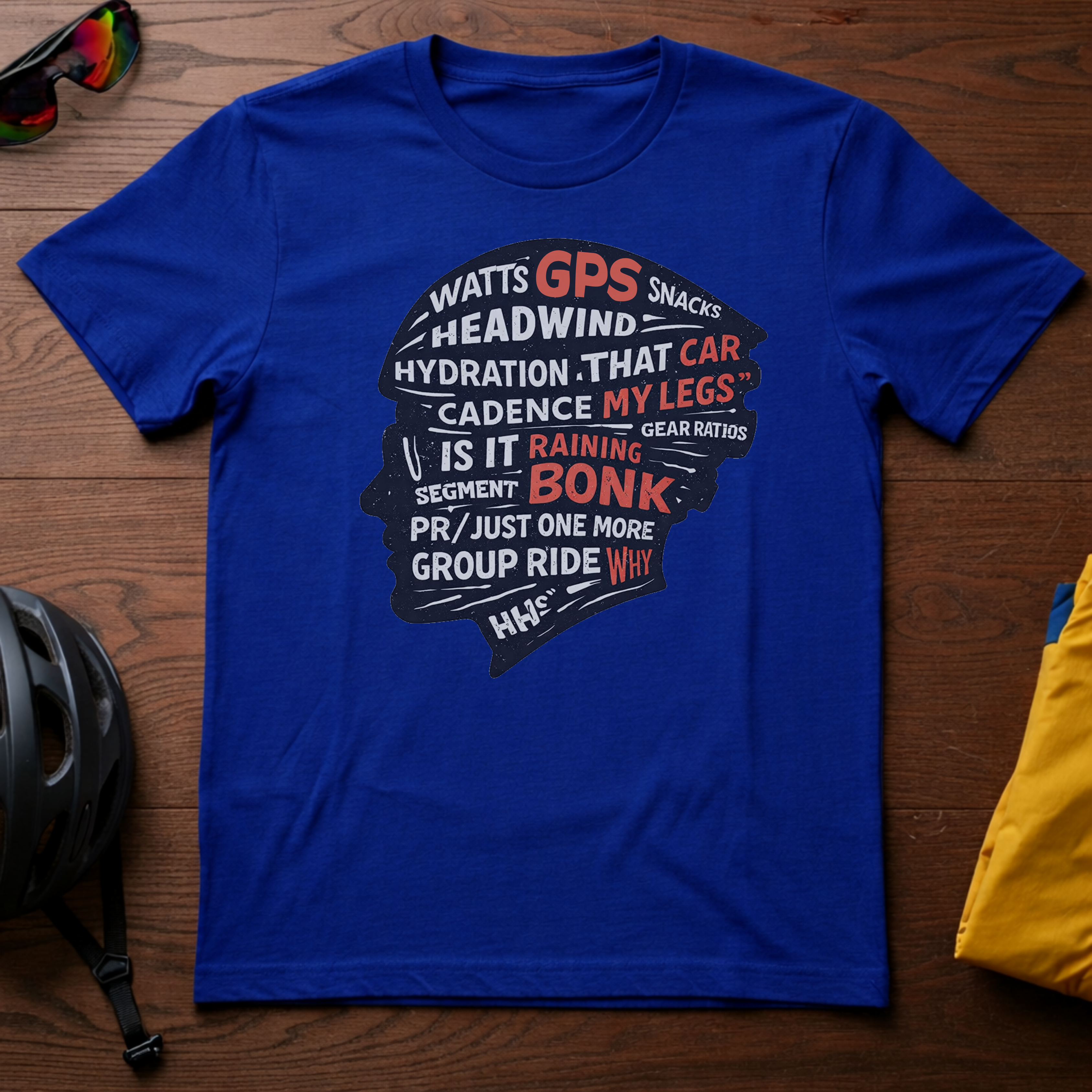 The Mind of a Cyclist Typography Tee - Chainline Collective