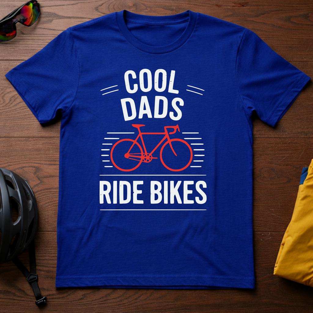 "Cool Dads Ride Bikes" Tee - Chainline Collective