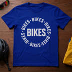 "Bikes" Logo-Style Tee - Chainline Collective