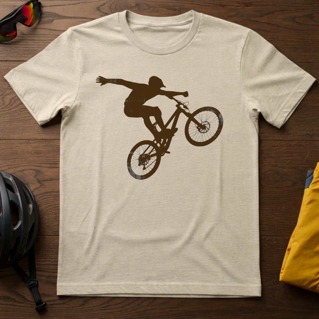 Mountain Bike Jump Silhouette Tee - Chainline Collective
