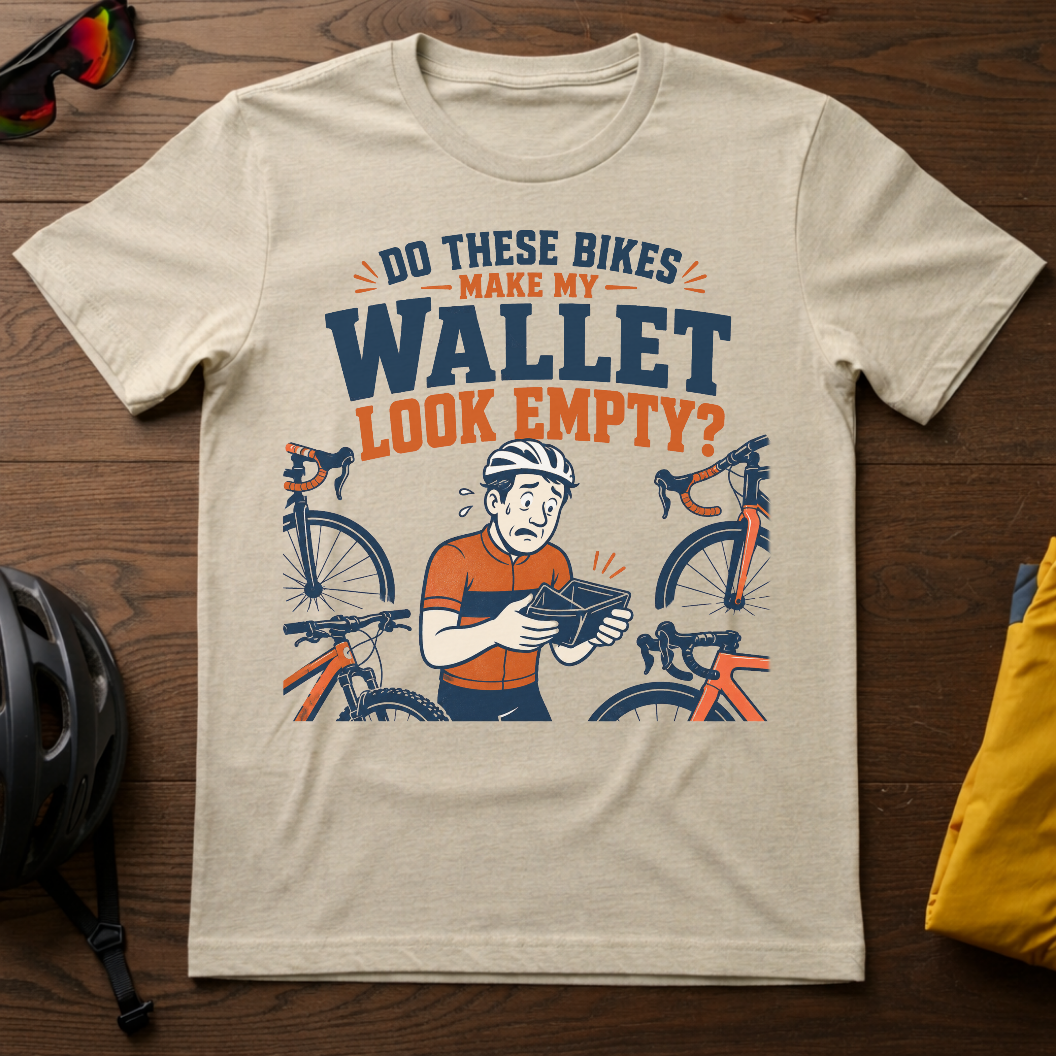 "Do These Bikes Make My Wallet Look Empty" Tee