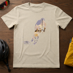 Cityscape Cyclist Silhouette Tee - Chainline Collective